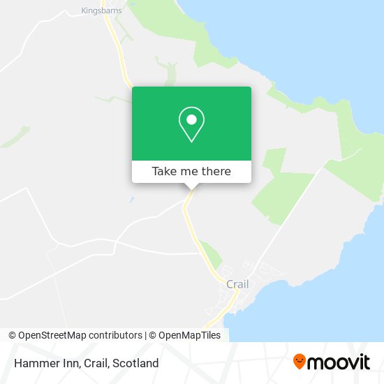 Hammer Inn, Crail map