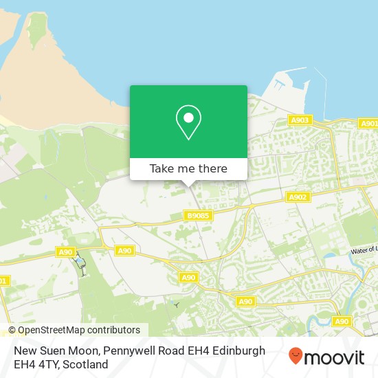 New Suen Moon, Pennywell Road EH4 Edinburgh EH4 4TY map