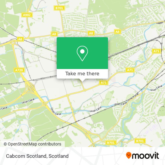 Cabcom Scotland map