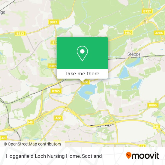 Hogganfield Loch Nursing Home map