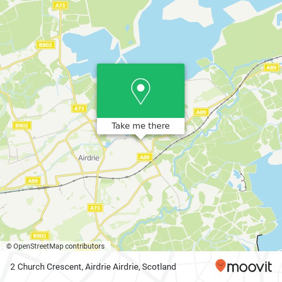 2 Church Crescent, Airdrie Airdrie map