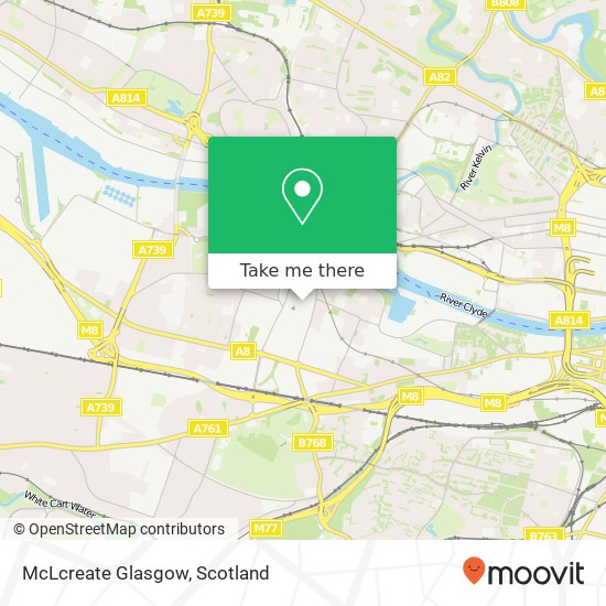 McLcreate Glasgow map