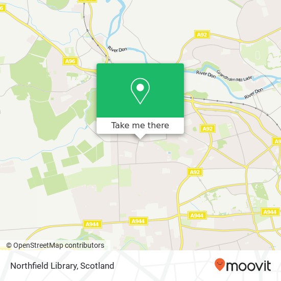 Northfield Library map
