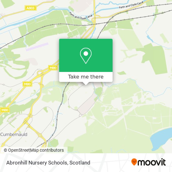 Abronhill Nursery Schools map