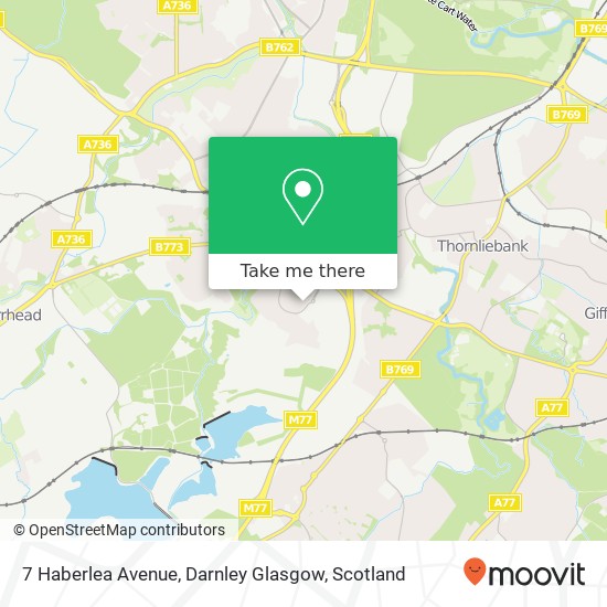 7 Haberlea Avenue, Darnley Glasgow map