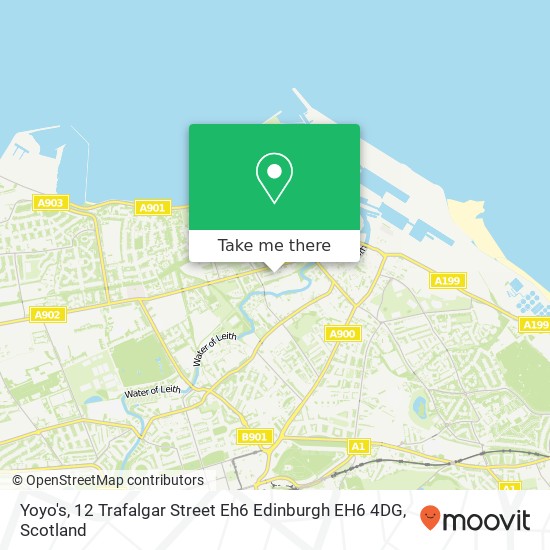 Yoyo's, 12 Trafalgar Street Eh6 Edinburgh EH6 4DG map