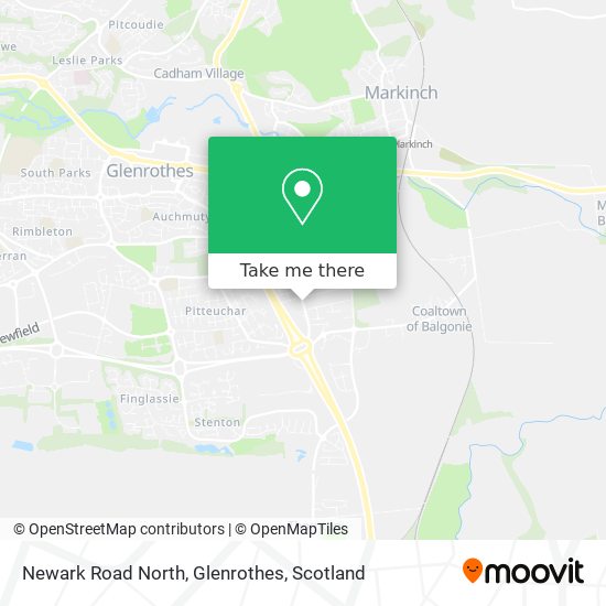 Newark Road North, Glenrothes map