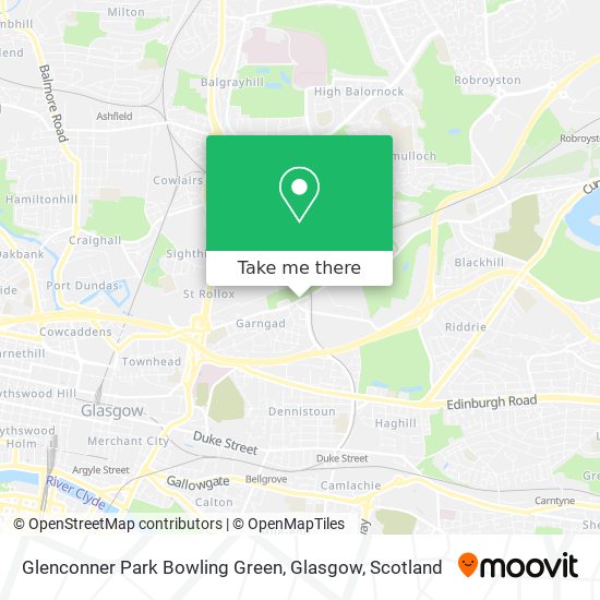Glenconner Park Bowling Green, Glasgow map