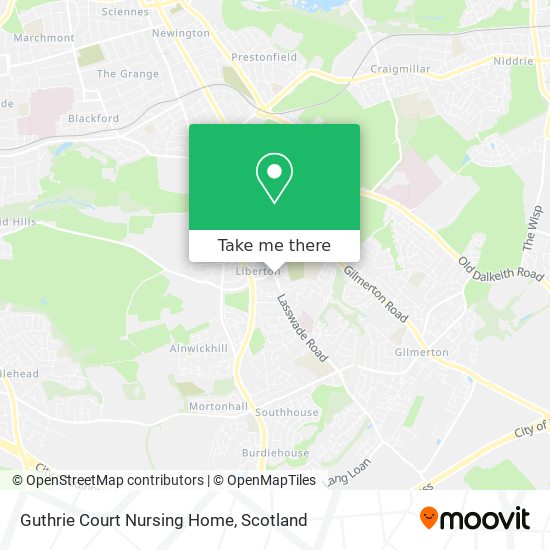 Guthrie Court Nursing Home map