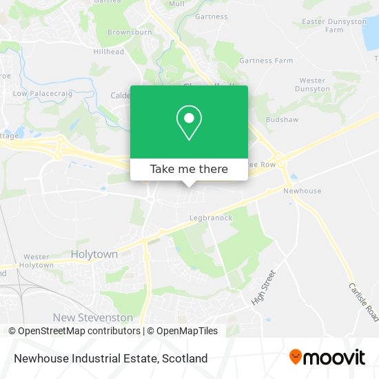 Newhouse Industrial Estate map