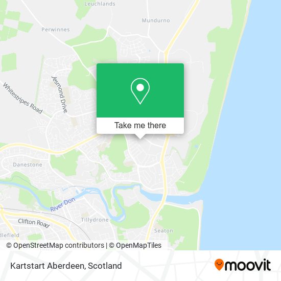 Kartstart Aberdeen map