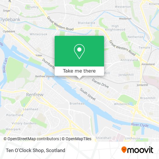 Ten O'Clock Shop map