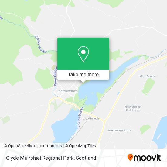 Clyde Muirshiel Regional Park map