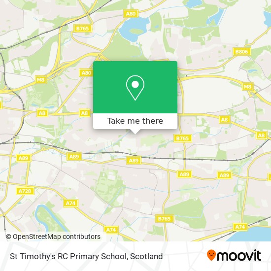 St Timothy's RC Primary School map
