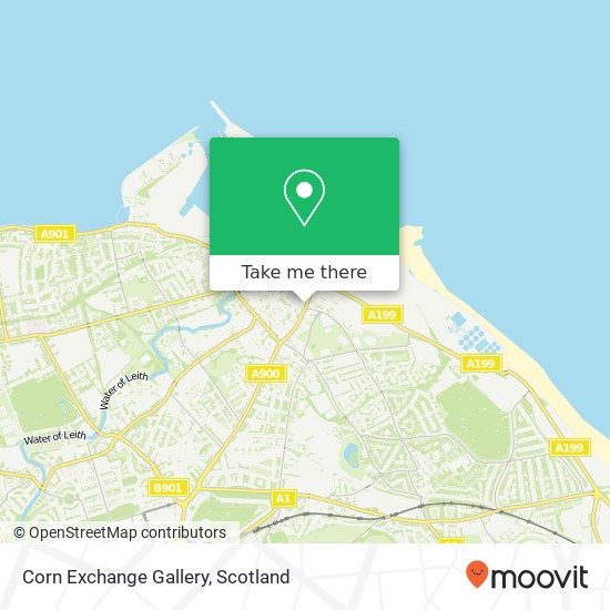 Corn Exchange Gallery map
