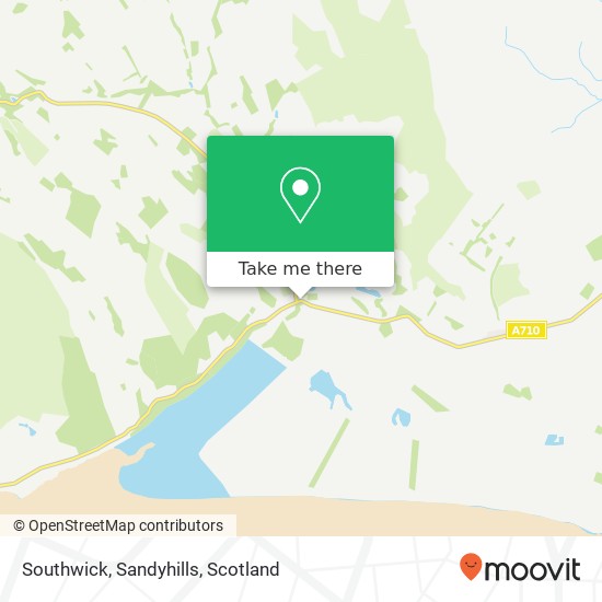 Southwick, Sandyhills map