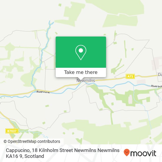 Cappucino, 18 Kilnholm Street Newmilns Newmilns KA16 9 map