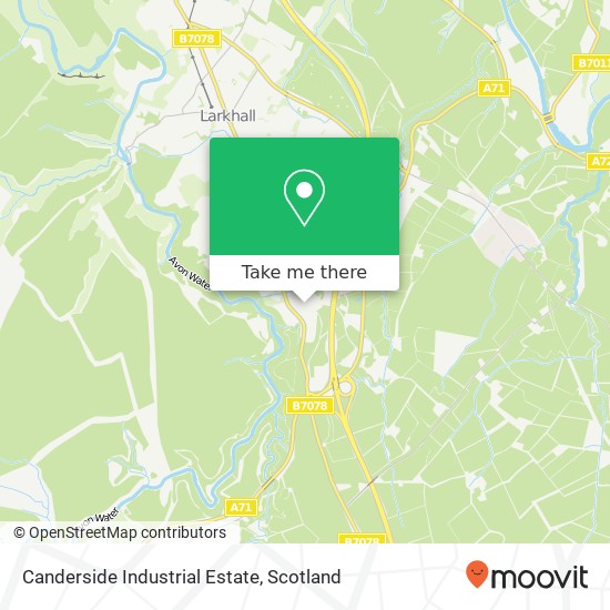 Canderside Industrial Estate map