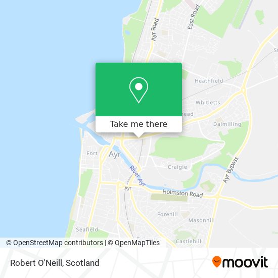 Robert O'Neill map