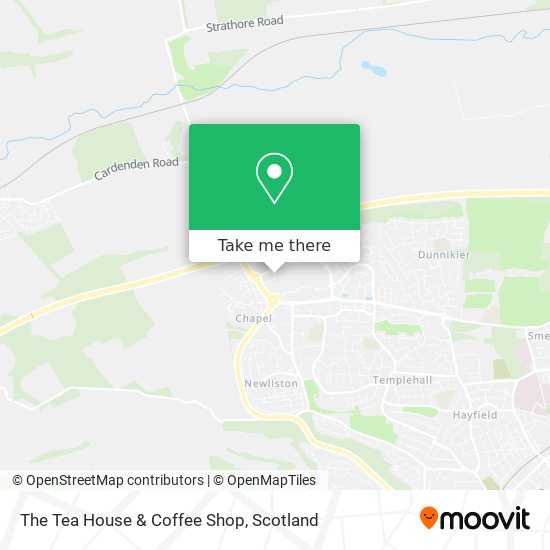 The Tea House & Coffee Shop map
