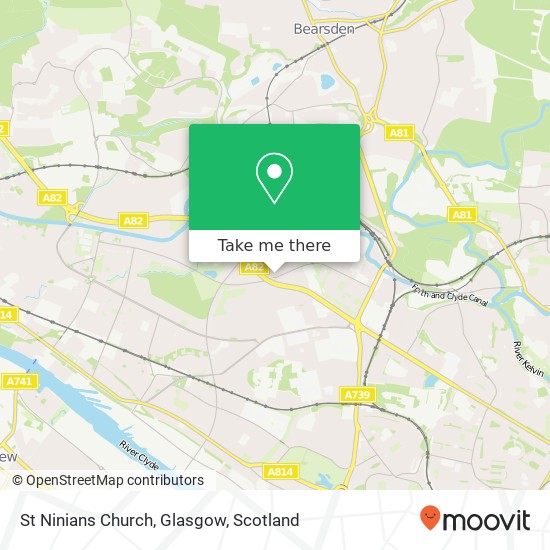 St Ninians Church, Glasgow map
