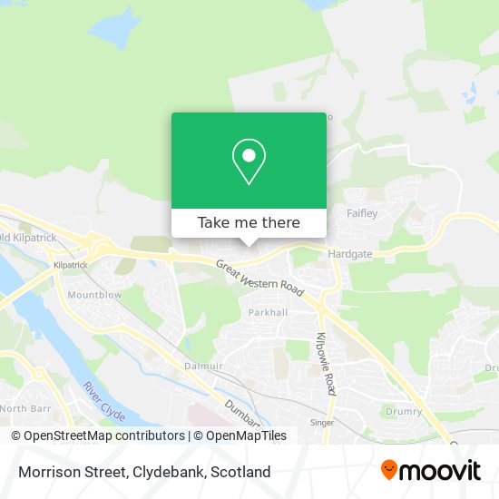 Morrison Street, Clydebank map