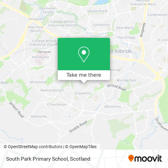 South Park Primary School map