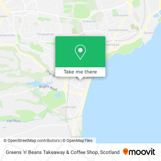 Greens 'n' Beans Takeaway & Coffee Shop map
