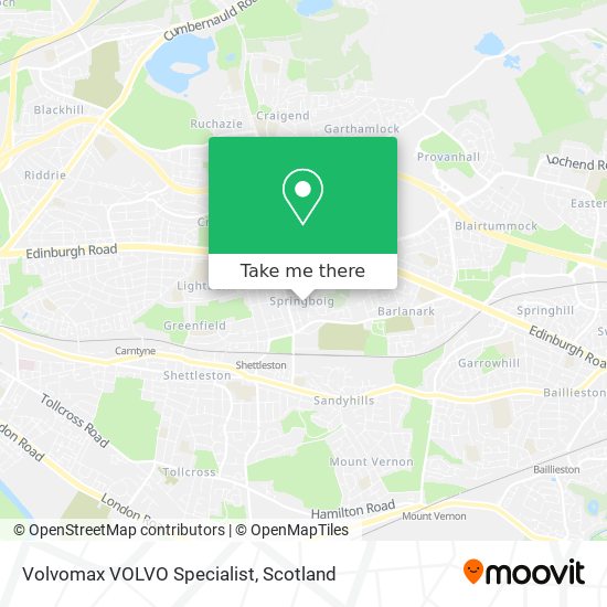 Volvomax VOLVO Specialist map