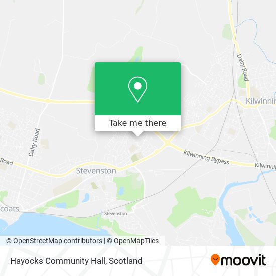 Hayocks Community Hall map