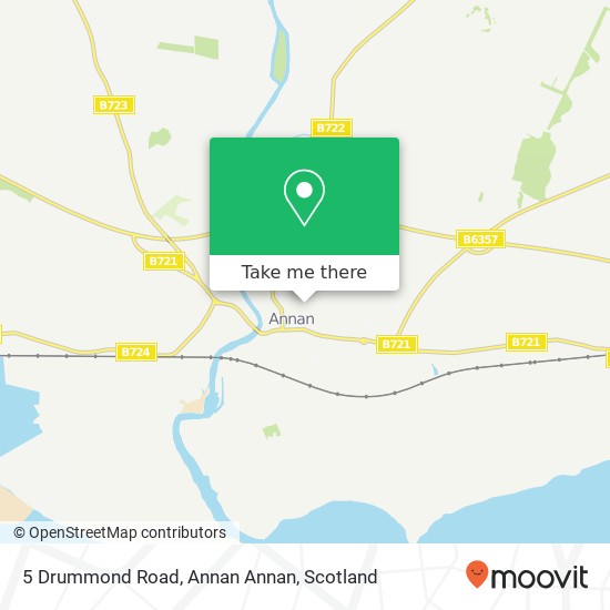 5 Drummond Road, Annan Annan map