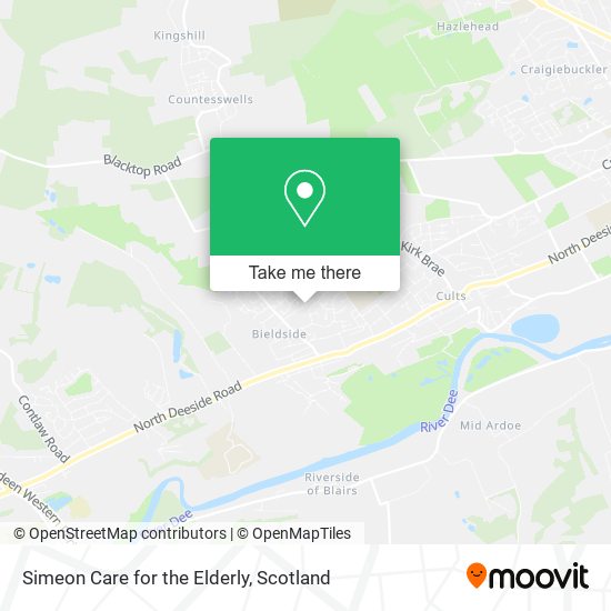 Simeon Care for the Elderly map