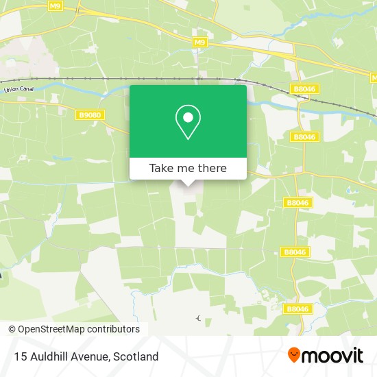 15 Auldhill Avenue map