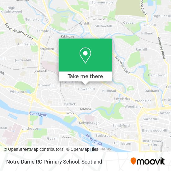 Notre Dame RC Primary School map