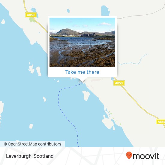 Leverburgh map
