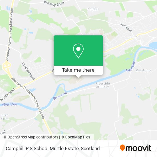Camphill R S School Murtle Estate map
