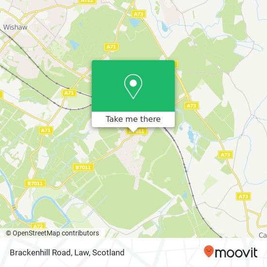 Brackenhill Road, Law map