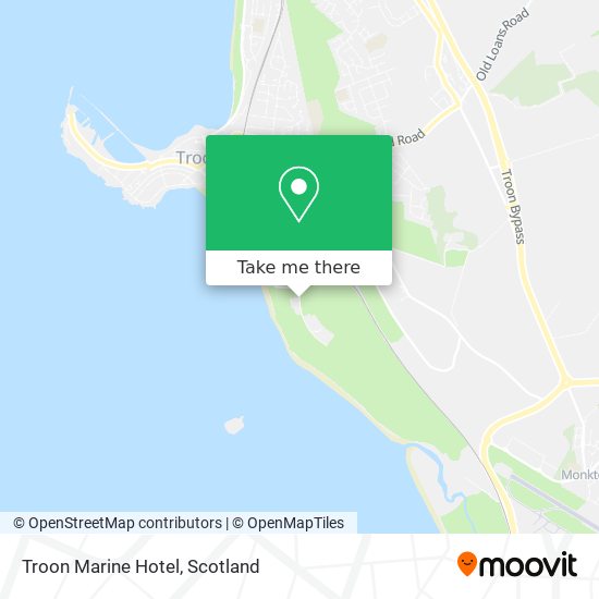 Troon Marine Hotel map