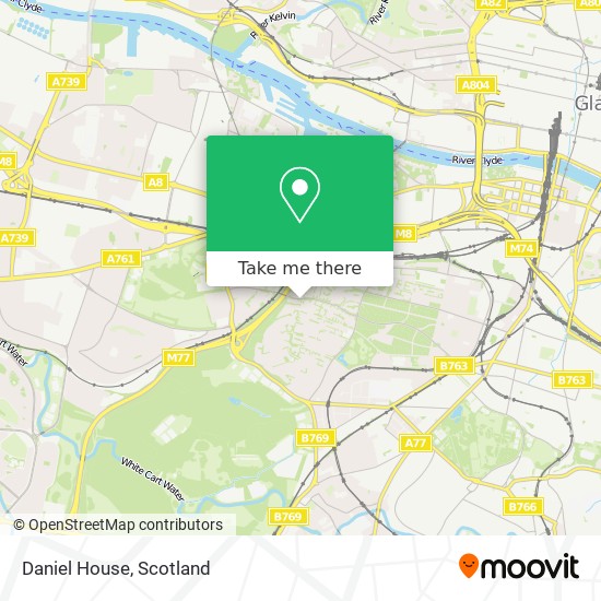 Daniel House map