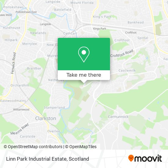 Linn Park Industrial Estate map