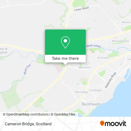 Cameron Bridge map