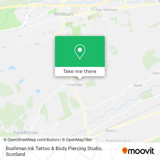 Bushman Ink Tattoo & Body Piercing Studio map