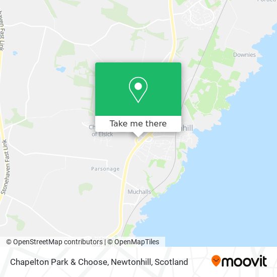 Chapelton Park & Choose, Newtonhill map