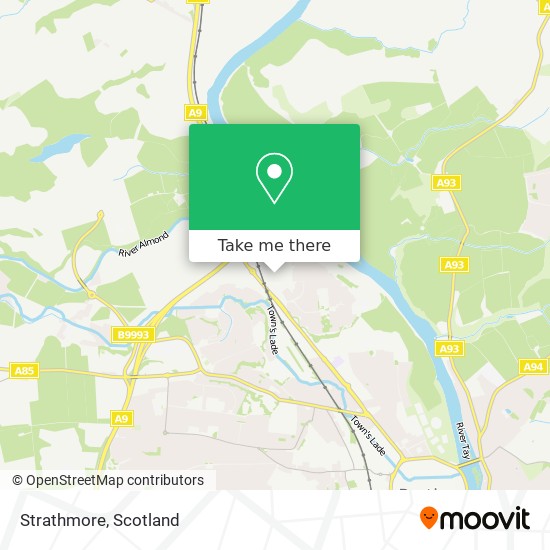 Strathmore map