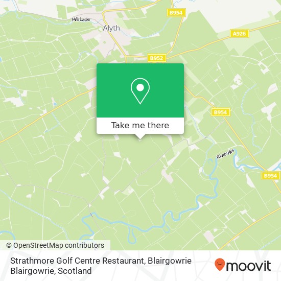 Strathmore Golf Centre Restaurant, Blairgowrie Blairgowrie map