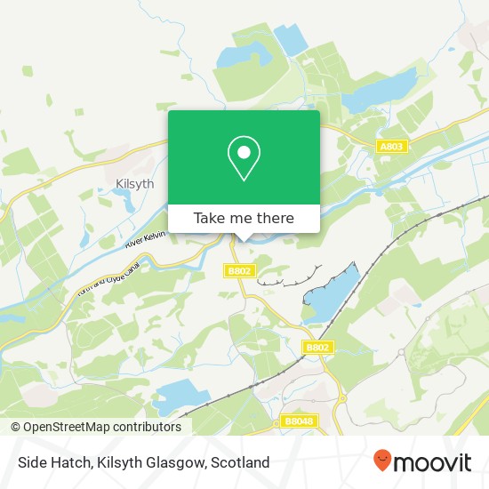Side Hatch, Kilsyth Glasgow map