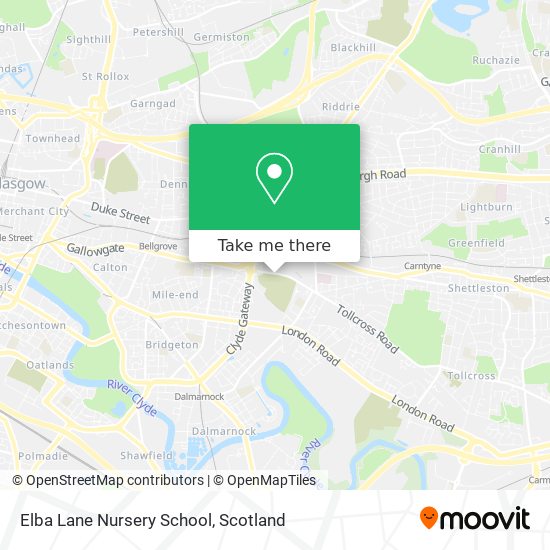 Elba Lane Nursery School map