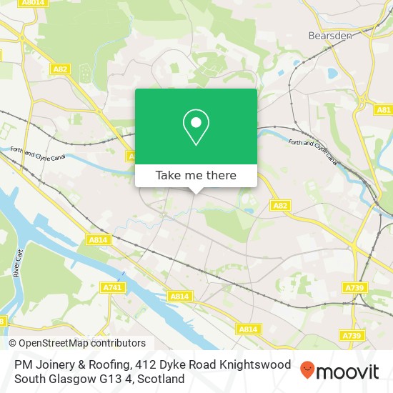 PM Joinery & Roofing, 412 Dyke Road Knightswood South Glasgow G13 4 map