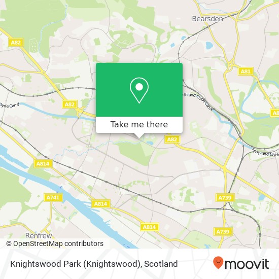Knightswood Park map