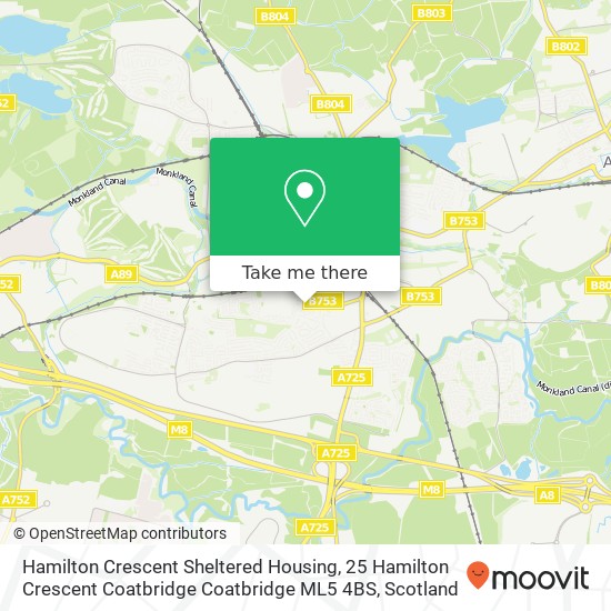 Hamilton Crescent Sheltered Housing, 25 Hamilton Crescent Coatbridge Coatbridge ML5 4BS map